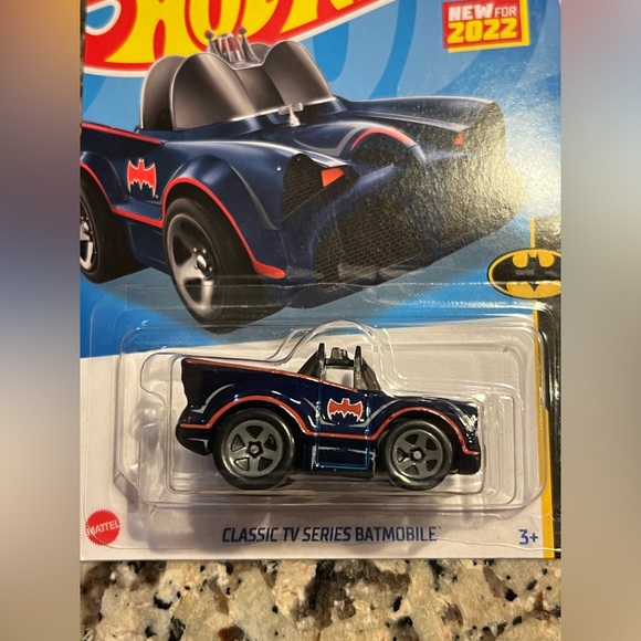 Hot Wheels Batman Classic TV Series Batmobile New in Package - Picture 2 of 5